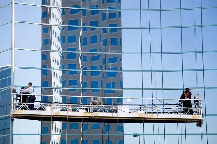 Window Washing Powered-Platform